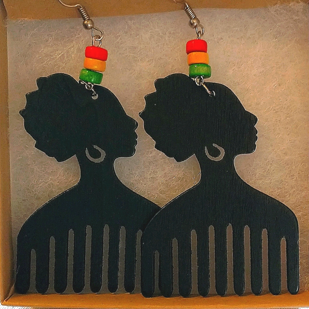 "So Picky" Ethnic earrings by Natural Girls Rock